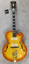 Электрогитара полуакустическая D'Angelico Excel 59 Sunburst с кейсом