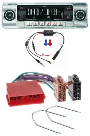 Dietz DAB USB MP3 Bluetooth Autoradio für Peugeot 205, 405, 505, 605