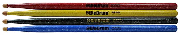 Барабанные палочки WeDrum W-H5A-BK 5A, орех, черные