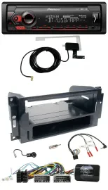 Pioneer DAB USB Lenkrad Bluetooth Autoradio für Dodge / Jeep