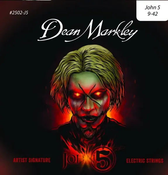 Струны для электрогитары Dean Markley DM2502-J5 Artist Series John 5 9-42