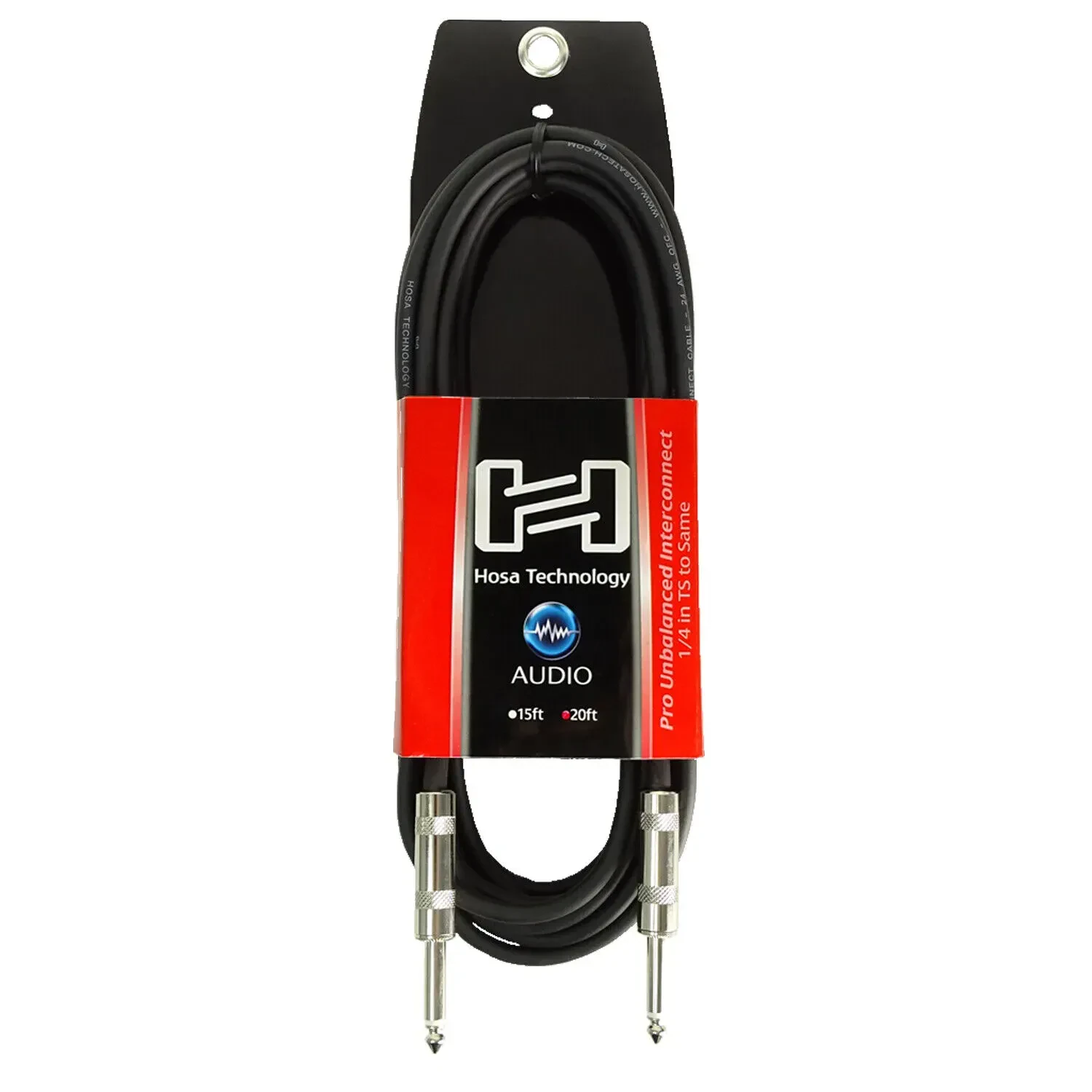 Инструментальный кабель Hosa Technology CPP-520 Black 6 м