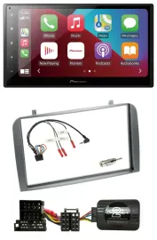 Автомагнитола Pioneer 2DIN, USB, Bluetooth, DAB, для Alfa Romeo GT/147 2000–2008