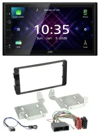 JVC DAB 2DIN MP3 Bluetooth USB Autoradio für Mitsubishi ASX (ab 2015)