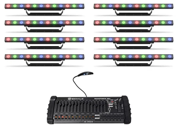 Прибор смены цвета Chauvet DJ COLORBand PIX ILS с DMX-пультом (8 штук)