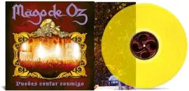 Виниловая пластинка Mago De Oz - Puedes Contar Conmigo - Yellow Vinyl [New Vinyl LP] Colored Vinyl,