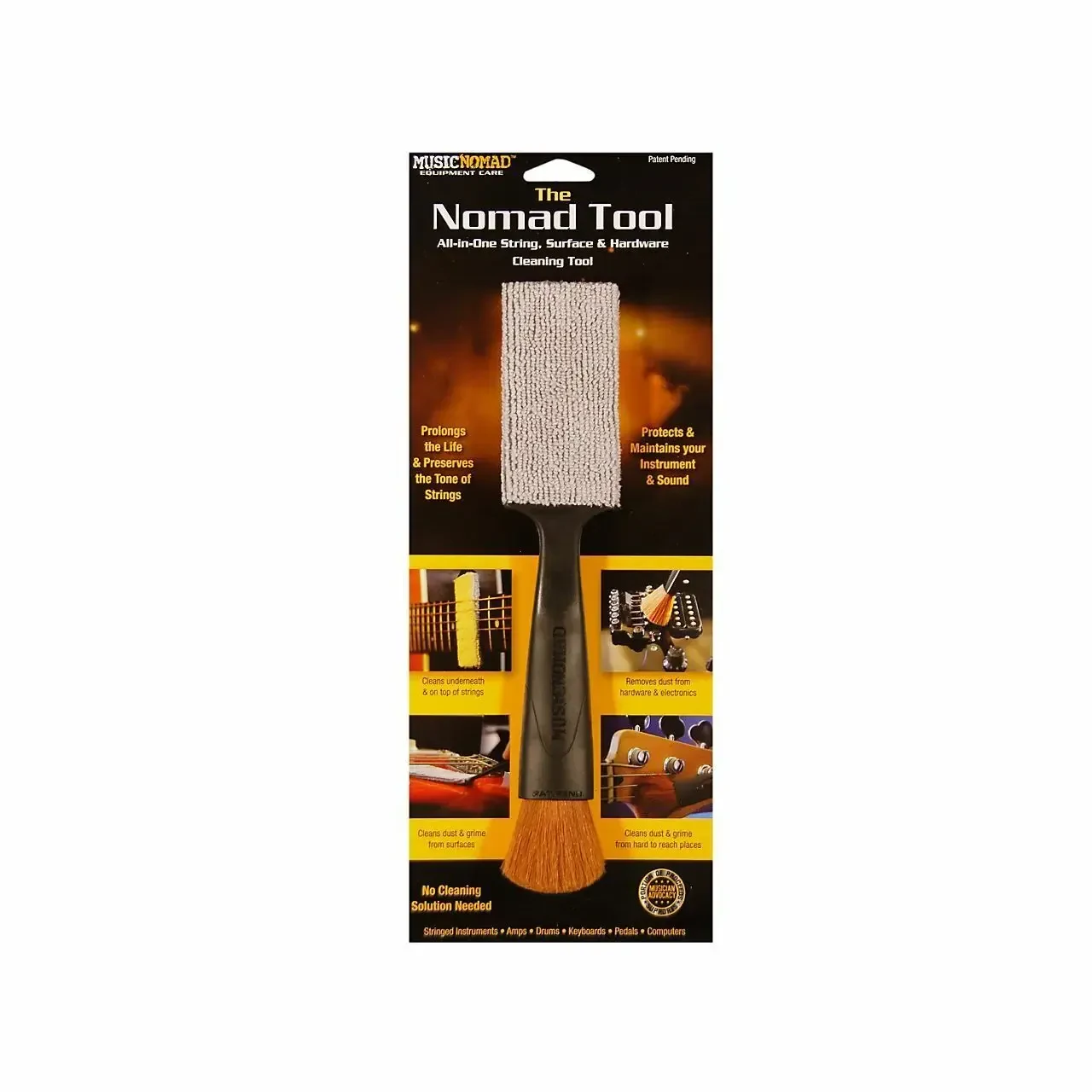 Салфетка для чистки гитары MusicNomad The Nomad Tool MN205 микрофибра