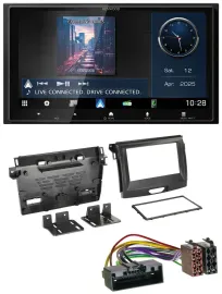 Kenwood Bluetooth 2DIN USB DAB MP3 Autoradio für Ford Ranger 2AB ab 04/2015