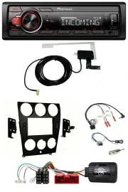 Pioneer USB Lenkrad DAB Bluetooth Autoradio für Mazda 6 (2006-2008)