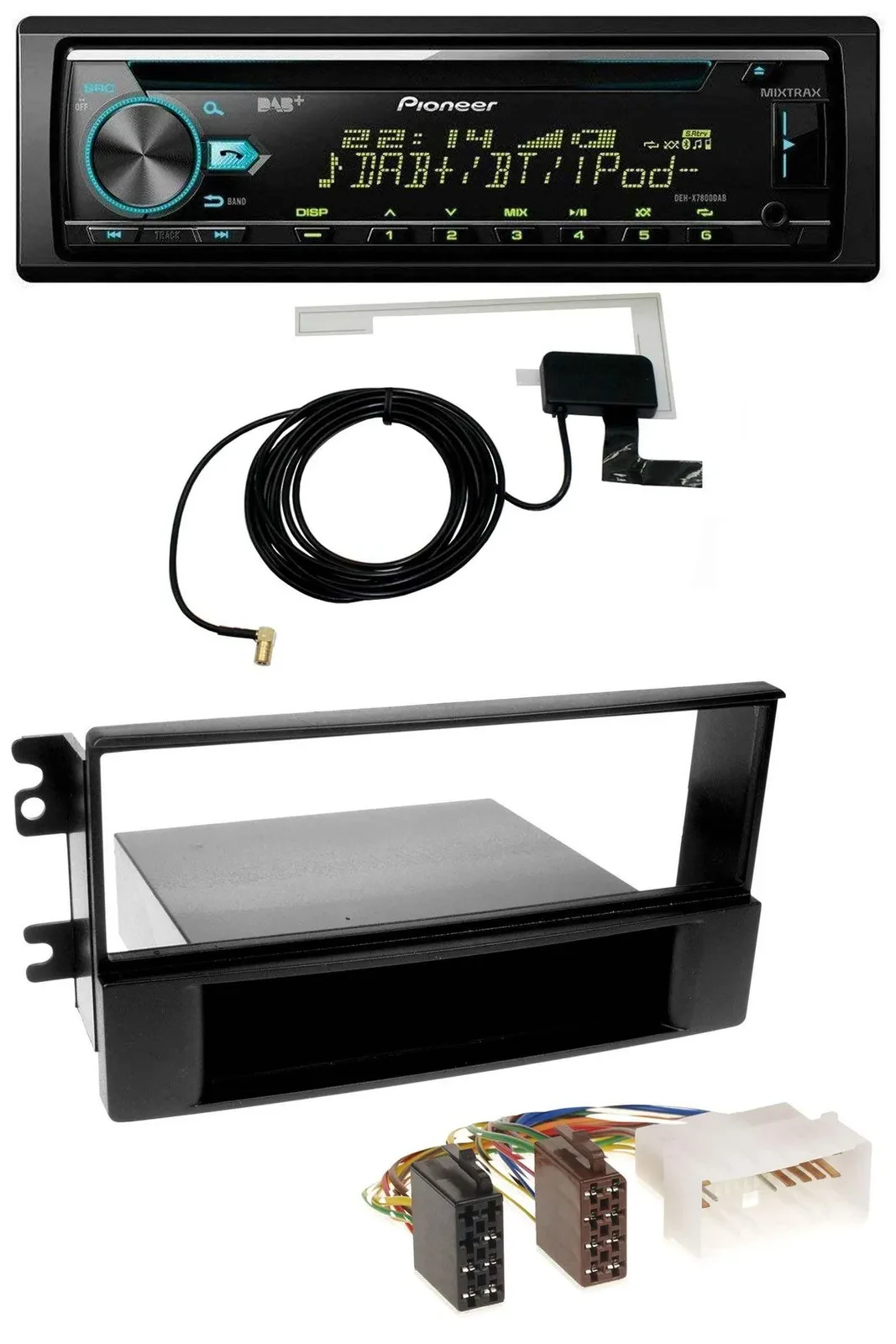 Автомагнитола для Kia Sportage (с 2005) Pioneer CD, MP3, AUX, USB, DAB