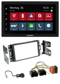 Blaupunkt MP3 Bluetooth DAB 2DIN USB Autoradio für Chevrolet Corvette Uplander 0