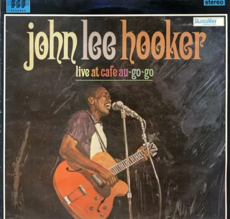JOHN LEE HOOKER - Live At Cafe Au-Go-Go (LP , Used)