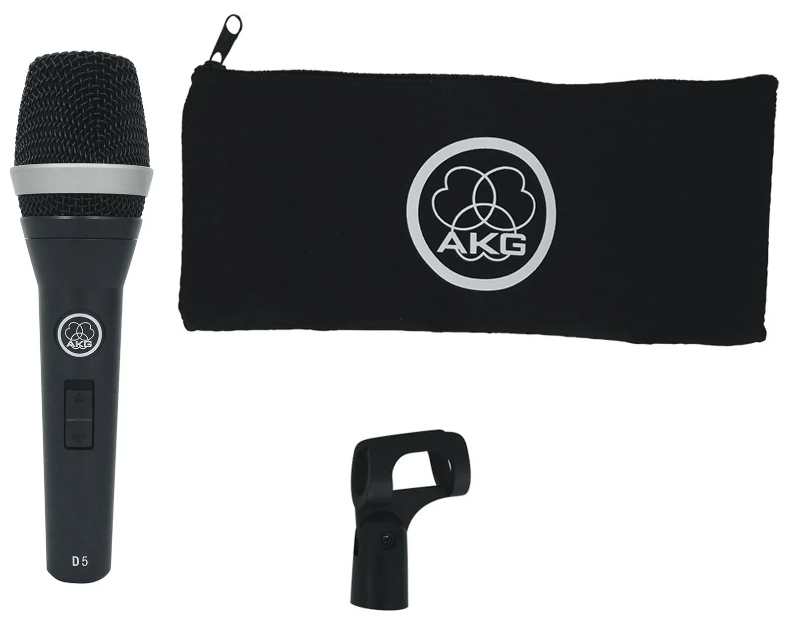 Б/У Микрофон для вокала AKG D5S динамический, кардиоидная направленность, с выключателем