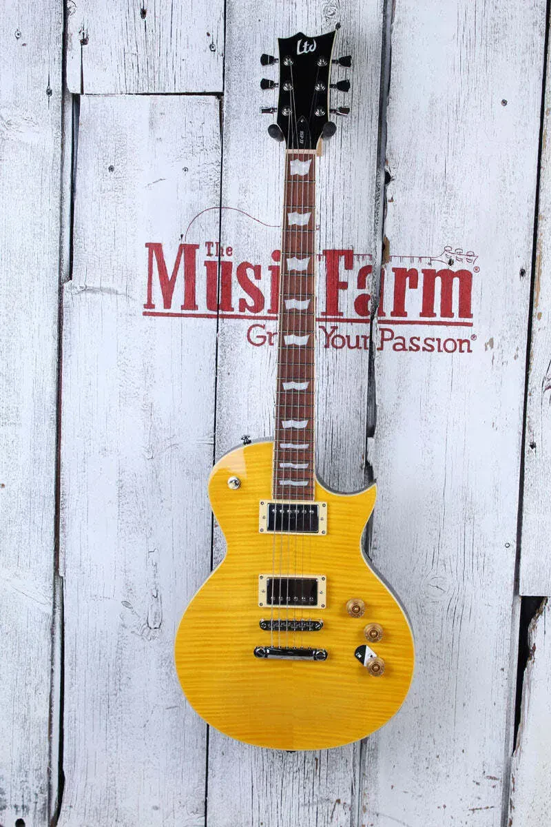 Электрогитара LTD EC-256FM Lemon Drop