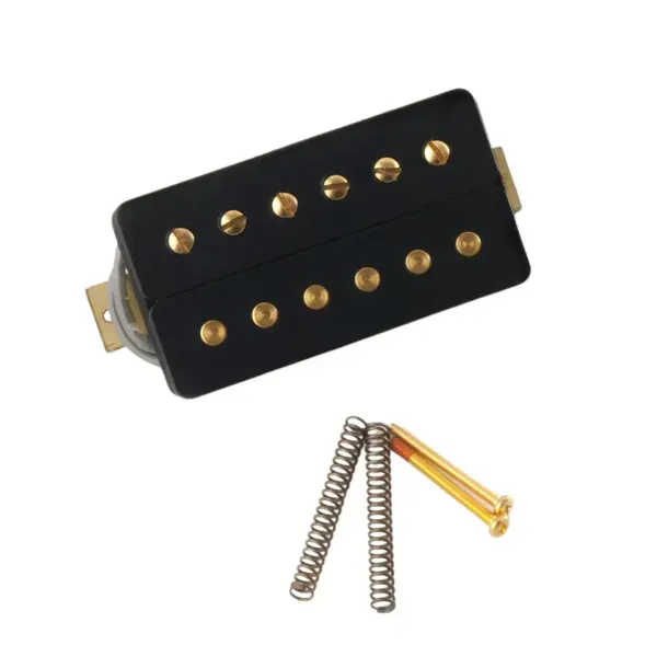 PRS Vintage Humbucker Neck Pickup, Gold Posts, Black