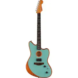 Электроакустическая гитара Fender Acoustasonic Player Jazzmaster Ice Blue