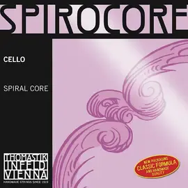 Струны для виолончели Thomastik S33ST Spirocore Stark Heavy Cello Strings 4/4