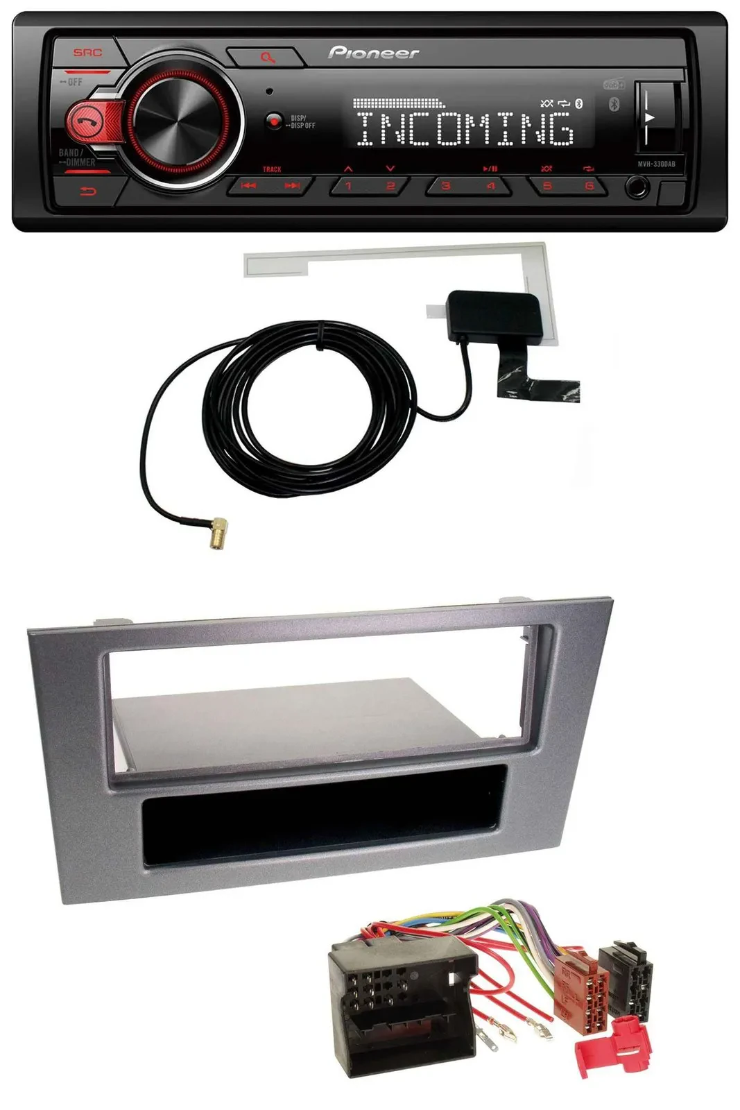 Pioneer USB MP3 DAB Bluetooth Autoradio für Ford Mondeo 03-07 OEM-Visteon-Sony R