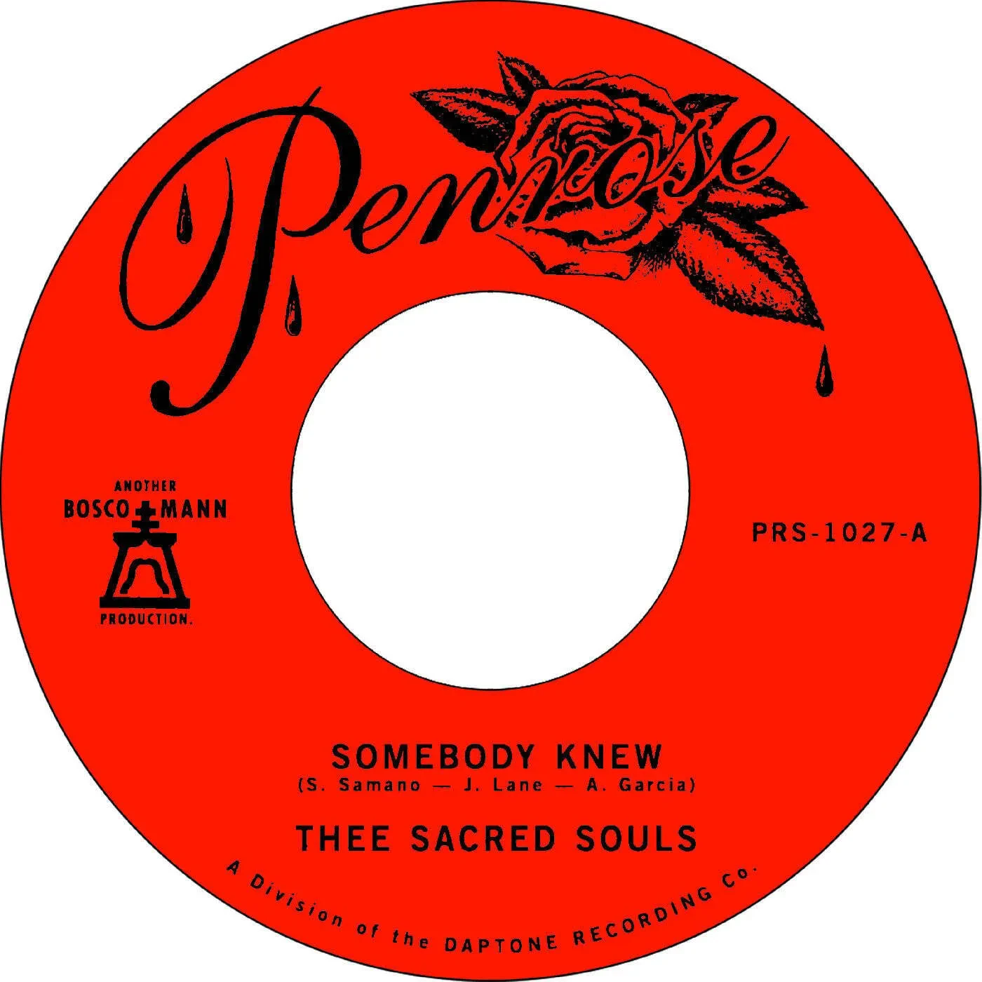 Виниловая пластинка Thee Sacred Souls – Somebody Knew / We Don't Have to Be Alone Релиз 2025