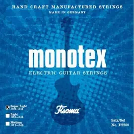 Струны для электрогитары Fisoma F2200SL Monotex Super Light 9-41
