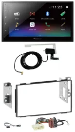 Pioneer DAB MP3 Bluetooth 2DIN USB Autoradio für Nissan Qashqai 2007-2013