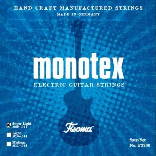 Струны для электрогитары Fisoma F2200SL Monotex Super Light 9-41