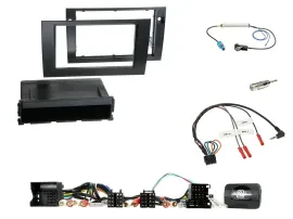 Einbauset Lenkradadapter DIN Autoradio für Audi A4 (2001-2008)