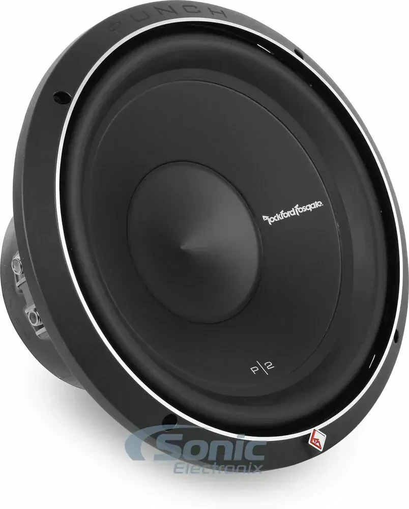Сабвуфер для автомобиля Rockford Fosgate P2D2-12 Punch Stage 2 12", двойная катушка 2 Ом