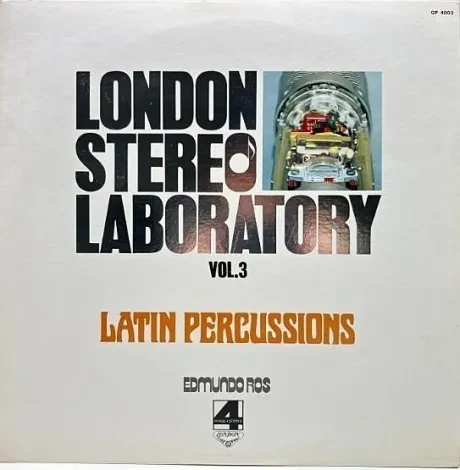 EDMUNDO ROS AND HIS ORCHESTRA - Latin Percussions Vol. 3 (LP , Used)