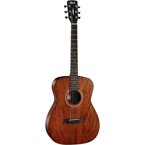 Акустическая гитара Cort AF510M Concert Mahogany Open Pore