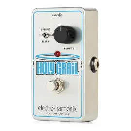 Б/У Педаль эффектов для электрогитары Electro-Harmonix HOLY-GRAIL-NANO Holy Grail Reverb с блоком питания 96DC-200BI