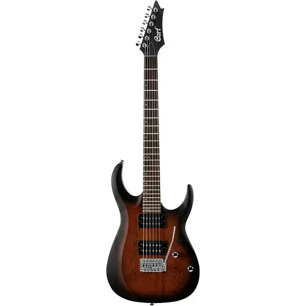 Электрогитара Cort X100 Open Pore Black Cherry Burst