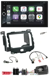 Blaupunkt USB DAB Bluetooth 2DIN TMC Lenkrad Navigation für Hyundai i10 09-13 Ru