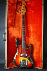 Бас-гитара Fender Jazz Bass Sunburst Pre-CBS w/OHSC USA 1963