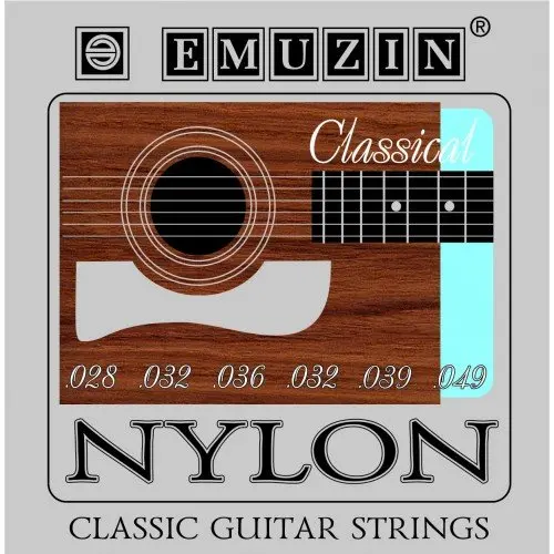 Струны для классической гитары Emuzin Nylon 6C371 Silver