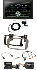 Pioneer CD USB Lenkrad Bluetooth 2DIN DAB Autoradio für Ford Focus Galaxy C-Max