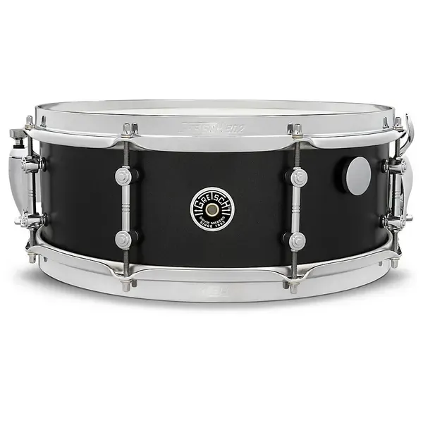 Малый барабан Gretsch Brooklyn Standard Maple Poplar 14x5.5 Satin Black Metallic