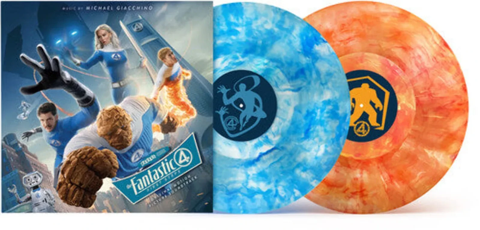 Michael Giacchino - The Fantastic Four: First Steps (Soundtrack) [Marble Vinyl]