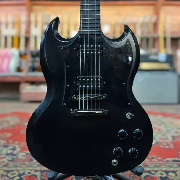 Электрогитара Gibson SG Studio Gothic H-H Black USA 2010's