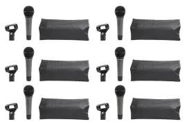 Микрофон проводной Audio-technica ATM410 Black (6 штук)