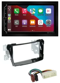 ESX 2DIN DAB USB MP3 Bluetooth Autoradio für Hyundai i40 ab 2016 Typ VF Klavierl