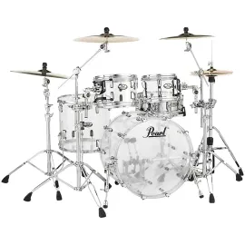 Pearl Crystal Beat 4-Piece New Fusion Shell Pack Ultra Clear