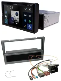 Pioneer DAB MP3 Bluetooth USB Autoradio für Opel Corsa C Meriva Vectra C Signum