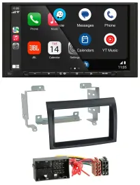 JBL MP3 DAB Bluetooth USB 2DIN Autoradio für Citroen Jumper Fiat Ducato Peugeot