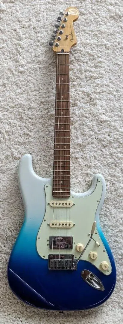Электрогитара Fender Player Plus Stratocaster Belair Blue с чехлом