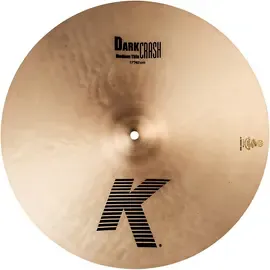 Тарелка барабанная Zildjian 17" K Dark Medium Thin Crash