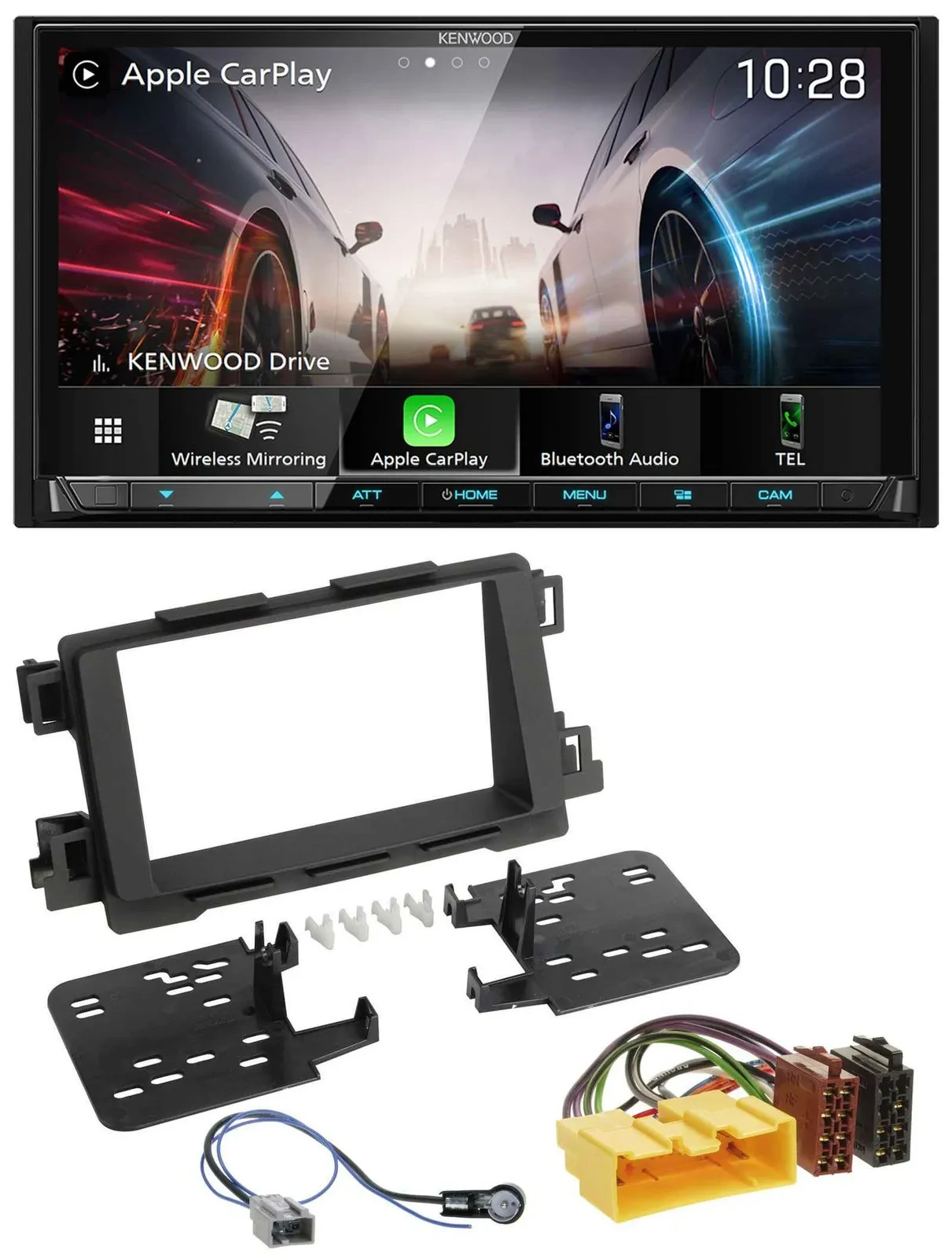 Kenwood MP3 2DIN USB DAB Bluetooth Autoradio für Mazda 6 2013 2015 CX-5 ab 2012