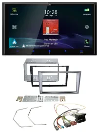 JVC USB Bluetooth 2DIN DAB MP3 Autoradio für Opel Antara Astra H Zafira B charco