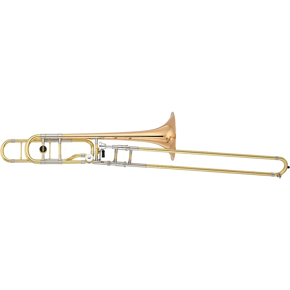 Yamaha YSL-882IIO Xeno Open Wrap F Attachment Trombone Lacquer Gold Brass Bell
