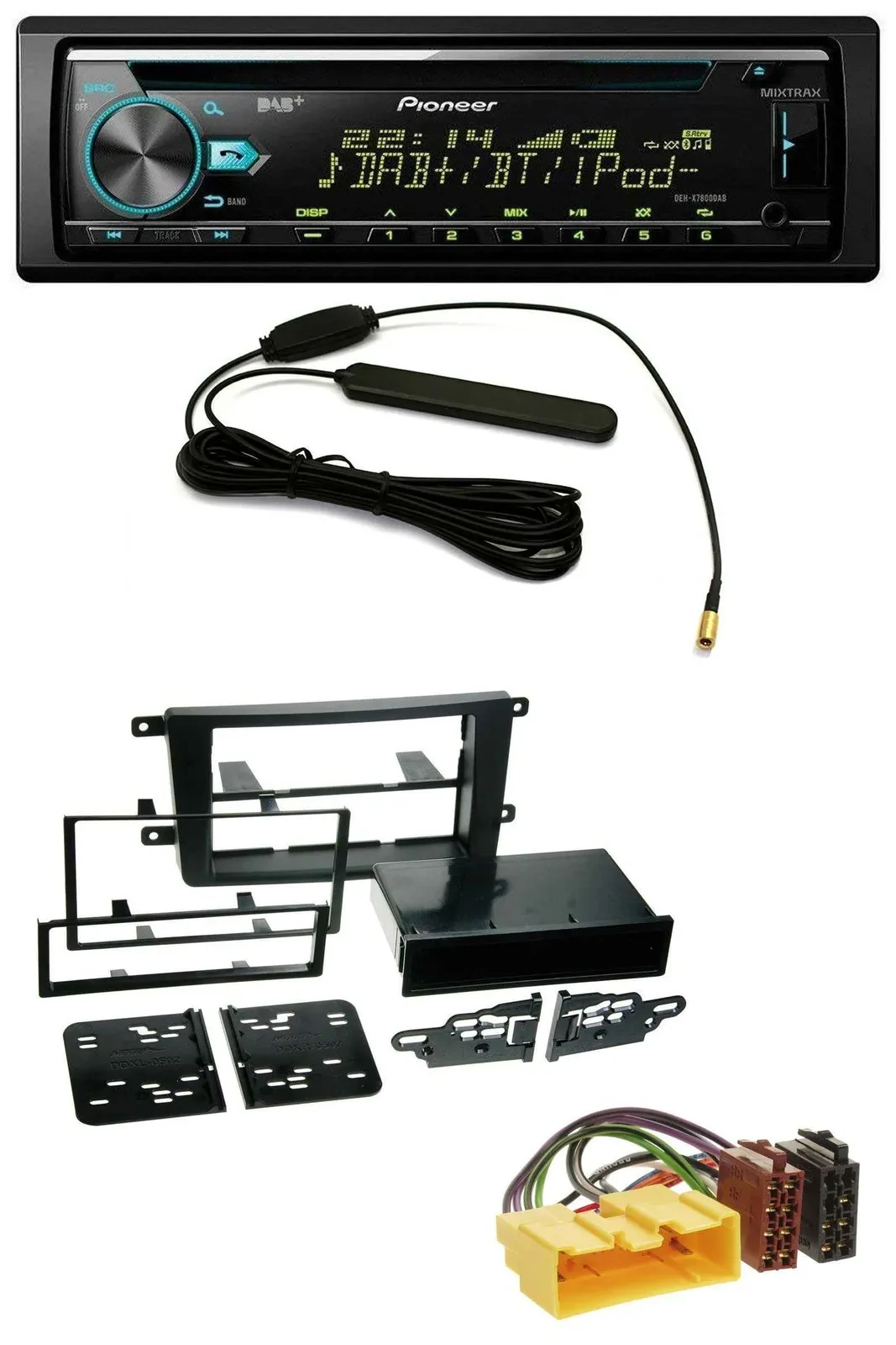 Pioneer CD MP3 AUX DAB USB Autoradio für Mazda CX-9 (2007-2016)